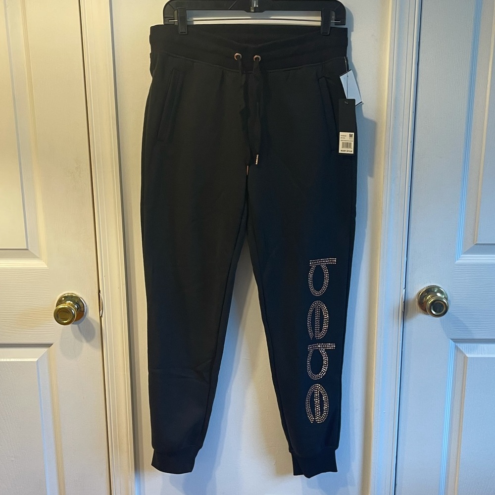 Bebe cuffed sweatpants